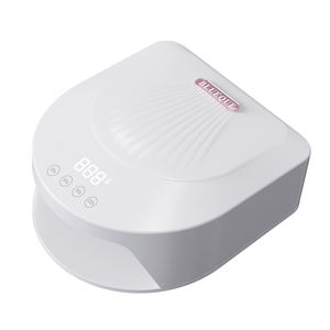 Lámpara de uñas LED UV recargable inalámbrica-Secador de uñas profesional. 48 cuentas de doble luz, parte inferior extraíble para bricolaje de grado de salón. - Product Image 3