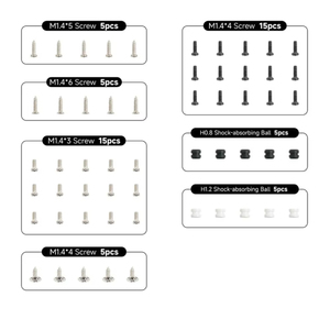 Kit d'Assortiment de Vis pour Drone BETAFPV, Vis de Remplacement pour Pavo20 Pro, Meteor75 Pro, Air65, Air75, <span class=keywords><strong>Cetus</strong></span> X FPV Whoop - Product Image 6