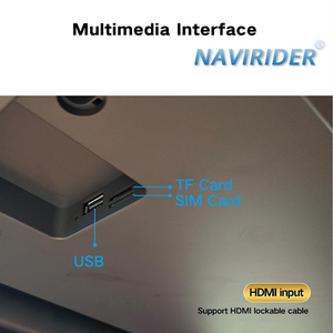 17.5 Inch Motorized Android 16 Flip Down Roof Mount Monitor Universal Overhead Car Screen WIFI BT <b>HDMI</b> Video Player IPS Screen - Product Image 3