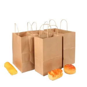 Barato liso marrom saco de papel de embalagem de alimentos, oem logotipo impressão flexo impressão reciclável personalizado tamanho aceito 2kg