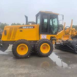 Motoniveladora Usada de Marca 220HP Gr2153, Equipo de Tractor Chino con Rueda para Carretera, 16500kg, 400-1000 Horas, Precio de Venta - Product Image 4