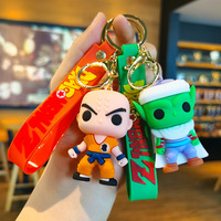 Nouveau Porte-clés Anime Dragon Ball de Dessin Animé, Porte-clés Démon Beijita, Accessoires pour Voiture et Sac