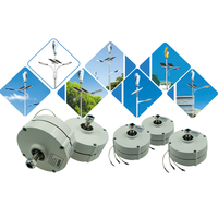 Offre Spéciale 48v 24v 12v 1000w générateur à aimant permanent 3 phase sans engrenage éolienne 12V/24V/48V POUR la maison générateur permanent