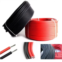 TÜV-Zertifiziertes 4mm2 6mm2 10mm2 PV-Kabel Verzinntes Kupfer DC Solar-Photovoltaik-Kabel