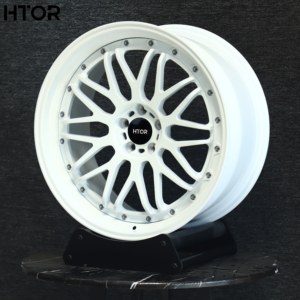 <span class=keywords><strong>Jantes</strong></span> forgées en deux parties HTOR 18 19 20 21 22 24 pouces 5x114.3 5x120, finition blanc brillant, pour S15 E46 M3 WRX STI Civic Type <span class=keywords><strong>R</strong></span> <span class=keywords><strong>Golf</strong></span> <span class=keywords><strong>R</strong></span> - Product Image 3