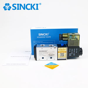 صمامات كهرومغناطيسية من نوع Airtac 4V21006B 4V21008A 4V21008B 4V21008BI 4V21008C 4V21008E مصنوعة من سبائك الألومنيوم للآلات التي تعمل بالهواء - Product Image 3