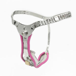 نموذج جديد من ألعاب الجنس للإمبرز الأسود ، حزام العفة للرجال ، قفل عفة ، سروال العفة ، قفل حزام معدني - Product Image 5