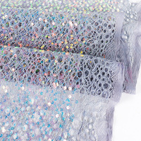Vente directe d'usine 2023, tissu en dentelle à paillettes multicolores brodé de haute qualité pour maillots de bain, mariage, filles et garçons