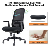 Nouvel Arrivage Chaise de Bureau en Maille Ergonomique de Travail Luxe Moderne