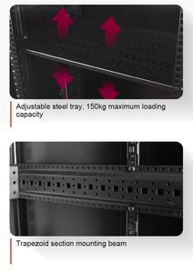 Étagère de serveur personnalisée 18u 22u 42u Étagère de support de serveur <span class=keywords><strong>informatique</strong></span> ignifugé pour la maison - Product Image 3