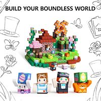 200 pièces Blocs de construction magnétiques Dream House, jouets en cubes de plastique pour enfants 3+, ensemble de construction magnétique inspiré du jeu de construction