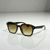 Lunettes de soleil carrées classiques en acétate UV400, monture épaisse rétro, lunettes de soleil pour hommes, protection solaire extérieure