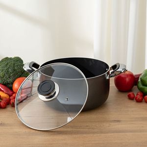 Batterie de cuisine 16 pièces en aluminium moulé sous pression Marmite à soupe antiadhésive et poêle à frire en aluminium étiré par le fabricant de produits ménagers - Product Image 6