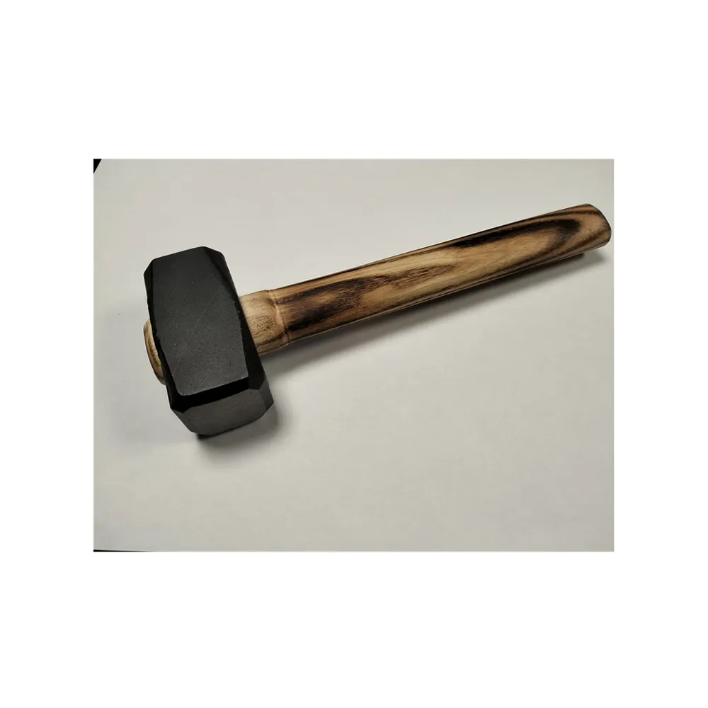 Martelli perforatori in legno di alta qualità e materiale in ferro forgiato con manico ergonomico per lame di damasco