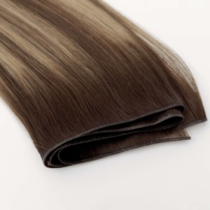 Extensiones de Cabello Genius Weft y Extensiones Genius Weft Onduladas y Rizadas para Mujer, Extensiones Rusas Finas e Invisibles Genius Weft - Product Image 3