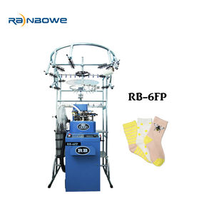 เครื่องถักถุงเท้าอัตโนมัติแบบคอมพิวเตอร์ รุ่น Rainbowe 6f แบบกระบอกเดียว สำหรับขายในราคาถูก - Product Image 3