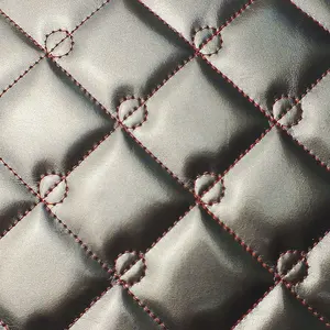 Thêu Nhân Vật Sang Trọng Custom Car Seat Upholstery In Microfiber Suede Da Cho Sofa Tổng Hợp Và Ghế Xe - Product Image 1