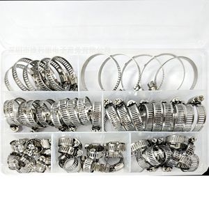 Collier de serrage Yang Shun 6-38mm en acier inoxydable, style américain, lot de 60 pièces en boîte, pour raccordement de tuyaux d'eau et d'huile - Product Image 2