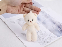 Lindo Mini Oso de Peluche, Muñeco Suave, Peluches Pequeños, Juguetes de Peluche, Ositos de Peluche, Llaveros