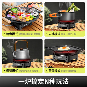 Bisinnna Portable Outdoor Gas <b>Stove</b> With Infrared Burner For Camping - Product Image 5
