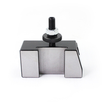 Tour à métaux miniature de haute qualité de marque PDM, porte-outil en acier trempé 250-207 avec finition oxyde noir pour fraiseuse