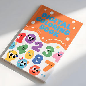 كتب تلوين تعليمية مخصصة عالية الجودة للأطفال، طباعة ورسم كتب تلوين للأطفال - Product Image 3