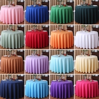 YC0320-15 Nappe Ronde Non Tissée pour Hôtels, Banquets et Mariages - Style Moderne, Anti-Huile et Imperméable, Personnalisable - Vente Chaude