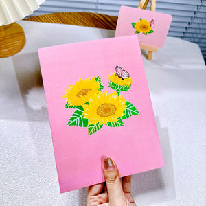Tarjeta de Felicitación Creativa 3D con Diseño de Árbol de Mariposas para el Día de San Valentín, Tarjeta Pop-up Tallada en Papel, Regalo - Product Image 2