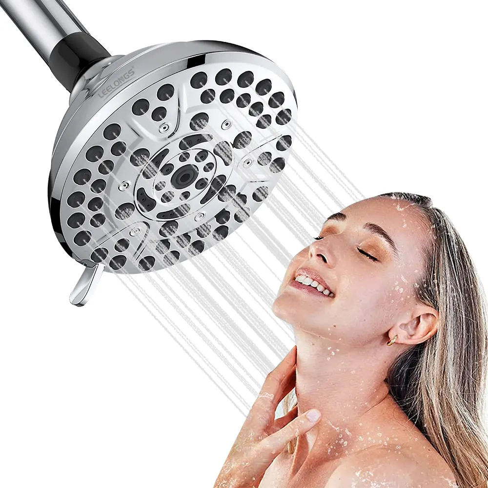 High Pressure 10 Modes Spray Top Ceiling Shower Head With Water Saving For US Market