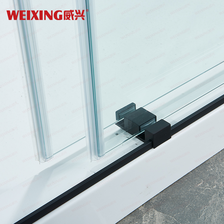 shower door double sided frameless