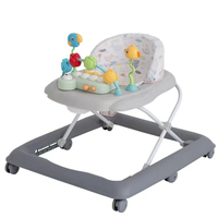 Alat Bantu Jalan Bayi UPLAY Baru, Tinggi Dapat Disesuaikan, Rangka Besi Lipat, Plastik, Kapasitas Beban 20KG, Roda Musik, Dapat Disesuaikan