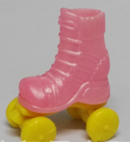 Nouveauté, best-seller, bottes plates miniatures en plastique de haute qualité, à la mode, patins à roulettes pour Barbe