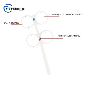 Instrumento óptico de alta calidad, optometría 3/12, probador de potencia de la vista, lente de prisma, aleta, instrumento de Optometría - Product Image 5