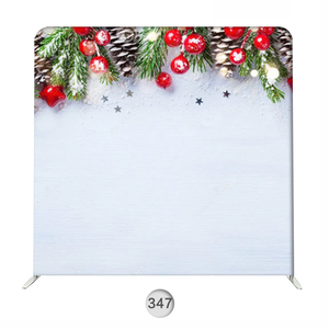 Tùy chỉnh đám cưới sinh nhật ảnh Booth <span class=keywords><strong>Backdrop</strong></span> tường xách tay nhôm ống khung căng thẳng vải hiển thị nhuộm thăng hoa - Product Image 4