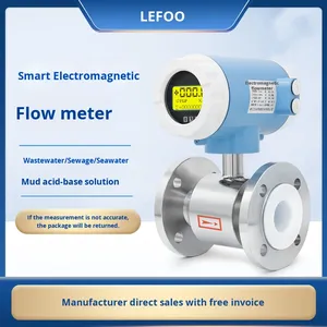 Débitmètre à section variable LEFOO en acier inoxydable haute précision, résistant à la corrosion acide et alcaline pour canalisations d'eaux usées - Product Image 4