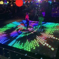 Escalier d'affichage à LED numérique Concert Fair Wedding Dance Floor Led Display