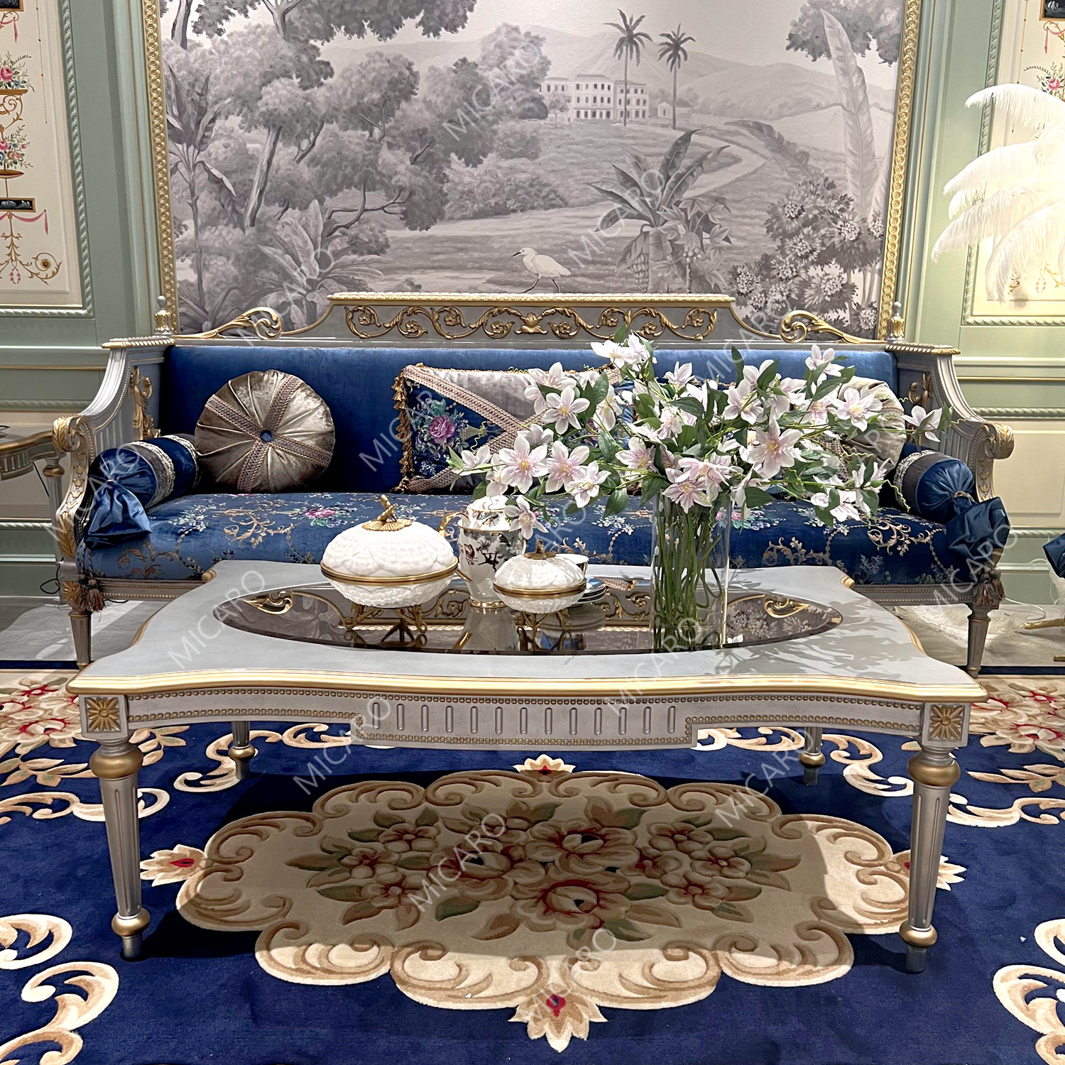 three seat sofa