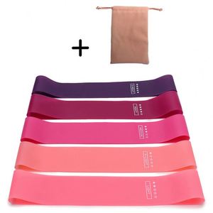 ชุดวงแหวนออกกำลังกายสำหรับสะโพก - ทนทานและพกพาสะดวก ผลิตจากผ้าโพลีเอสเตอร์/คอตตอนผสมยางลาเท็กซ์ ชุด <span class=keywords><strong>3</strong></span> เส้น สำหรับบริหารขาและก้น - Product Image 5