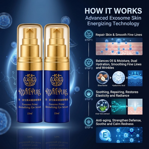 Sérum revitalisant pour <span class=keywords><strong>les</strong></span> <span class=keywords><strong>yeux</strong></span> infusé au beurre de karité et aux exosomes pour un soin hydratant intensif des <span class=keywords><strong>yeux</strong></span> - Product Image 1