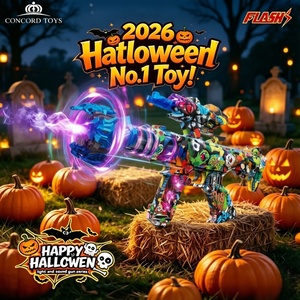 Pistolet Jouet Électrique à Effets Sonores Spécial Halloween, Pistolet Jouet Réaliste pour Enfants, Idéal pour le Cosplay, les <span class=keywords><strong>Jeux</strong></span> de Rôle, les Activités de Plein Air et les Cadeaux de Fête - Product Image 3