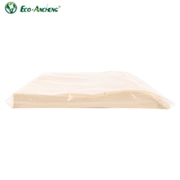 Cuillères en bois biodégradables en vrac, couverts jetables en bambou 17 cm (5,5 pouces), cuillère, fourchette, couteau pour les magasins d'alimentation