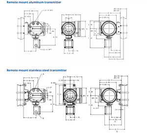 Transmisor de Montaje en Campo Micro Motion 5700 Rosemountt 5700R12AB2AZZZAZZZZ 1600/1700/2700/4200/4700/5700 - Product Image 6