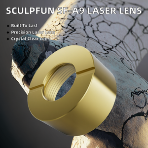 ชิ้นส่วนอุปกรณ์เลเซอร์โปร่งใสสูงที่ได้รับสิทธิบัตรจาก SCULPFUN เลนส์เลเซอร์ SF-A9 จำนวน 6 ชิ้น พร้อมการรับประกัน 1 ปี - Product Image 2