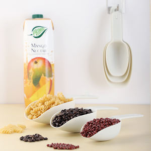 Juego de cucharas de barra de plástico multiusos de 3 piezas, <span class=keywords><strong>pala</strong></span> para servir alimentos secos para frijoles, dulces, cucharas de hielo para cocina, uso doméstico - Product Image 3