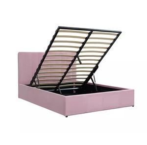 Base de <span class=keywords><strong>Cama</strong></span> Diván King Size con Espacio de Almacenamiento y Elevación en el Extremo, Fabricada en Madera Contrachapada - Product Image 6