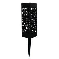 Lampe solaire LED d'extérieur étanche de style moderne avec un angle de faisceau de 120°, blanc chaud, pour l'éclairage de chemins, de jardins et de paysages