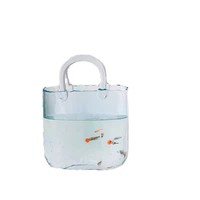 Vase de sac à main créatif moderne Transparent hydroponique Aquarium Arrangement de fleurs fraîches Salon Salle à manger Table verre Internet