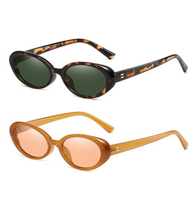 Nuevas Gafas de Sol Redondas de Diseño en Tendencia para Hombre, Lentes de Sol Ovaladas Vintage al por Mayor - Product Image 5