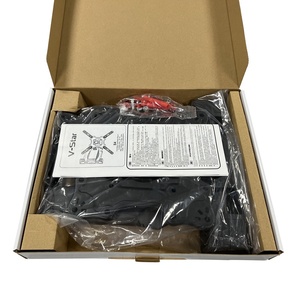 Support mural pour téléviseur Kaloc <span class=keywords><strong>Star</strong></span> X4 32"-55" à mouvement complet en acier laminé à froid noir, capacité de 70 lb - Product Image 6