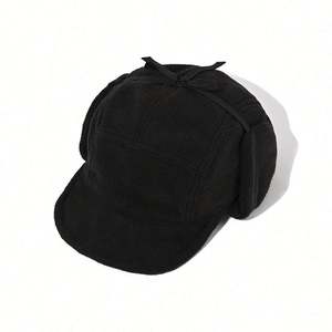 Gorra de Béisbol de Forro Polar para Otoño e Invierno, Combinación de Colores a la Moda, Protección Cálida para los Oídos, para Hombres y Mujeres - Product Image 6